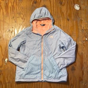 North Face Gray Orange Large Jacket